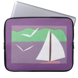 ComputerSleeve met Sailboat Design Laptop Sleeve