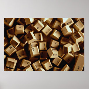 Computersleutels Poster