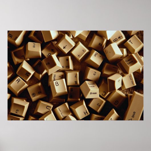 Computersleutels Poster (Voorkant)