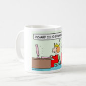 computerspamming richard iii koningin koffiemok (Voorkant links)