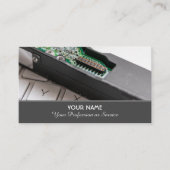 Computerspecialist en computerreparatiespecialist visitekaartje (Voorkant)