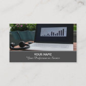 Computerspecialist en computerreparatiespecialist visitekaartje (Voorkant)