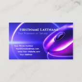 Computerspecialist en computerreparatiespecialist visitekaartje (Achterkant)