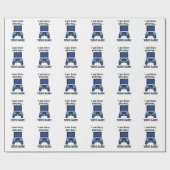 Computerspel dat ik nu aan het spelen ben Computer Cadeaupapier (Vlak)
