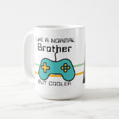 Computerspel Gepersonaliseerde foto en tekst Koffiemok (Voorkant links)