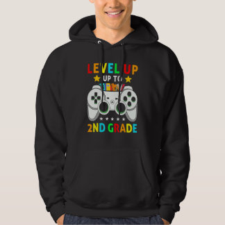 Computerspel Niveau omhoog naar Team Tweede Klas T Hoodie