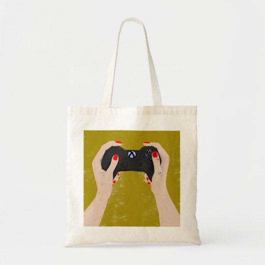 Computerspel, Xbox-tas - originele kunst Tote Bag (Voorkant)