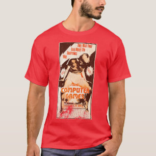 Computerspellen Retro Cult Film T-shirt