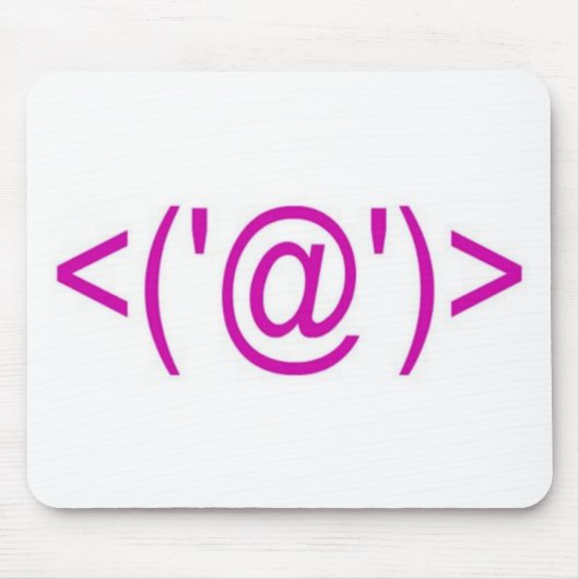 computersymbool voor varkens muismat (Voorkant)