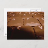 computersysteem briefkaart (Voorkant / Achterkant)