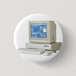 Computersysteem uit de Amiga-reeks Ronde Button 3,2 Cm
