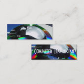 Computertechnicus I-profielkaart Mini Visitekaartje (Voorkant / Achterkant)