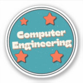 Computertechniek Sticker (Voorkant)