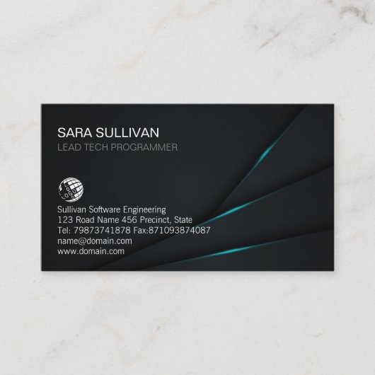 Computertechniek Technische I.T. Visitekaartje (Voorkant)