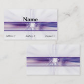 Computertechnologie - Sjabloon voor visitekaartjes (Voorkant / Achterkant)