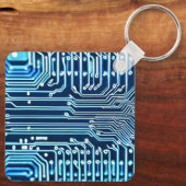 Computertechnologie Sleutelhanger (Achterkant)