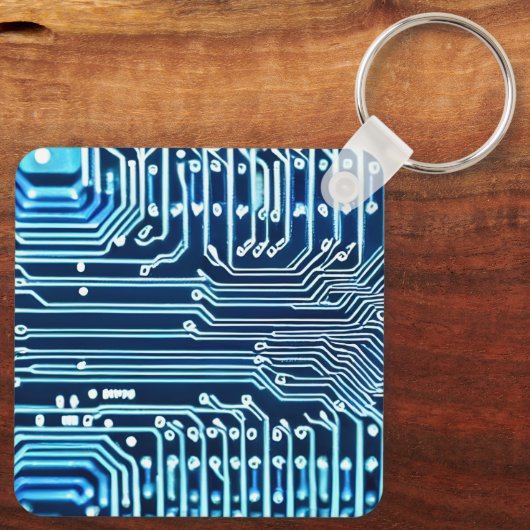 Computertechnologie Sleutelhanger (Achterkant)