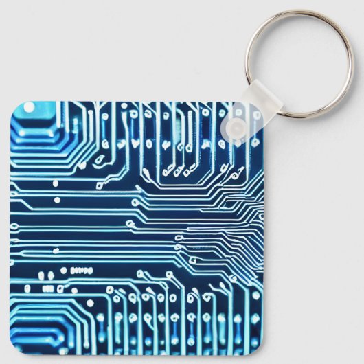 Computertechnologie Sleutelhanger (Achterkant)