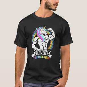 Computertechnoloog Radiologisch Röntgen CT MRI Uni T-shirt