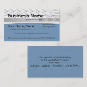 Computertoetsenbord Design 2-Visitekaartje Visitekaartje (Voorkant / Achterkant)