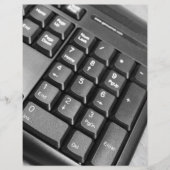 Computertoetsenbord Flyer (Voorkant)