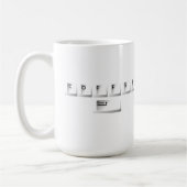 Computertoetsenbord KOFFIETOETSEN INVOEREN Koffiemok (Links)