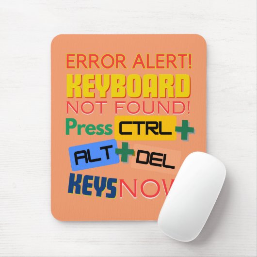 Computertoetsenbord niet gevonden! muismat (Met muis)