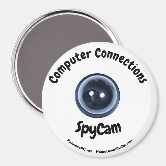Computerverbindingen SpyCam Magnet (Voorkant / Achterkant)