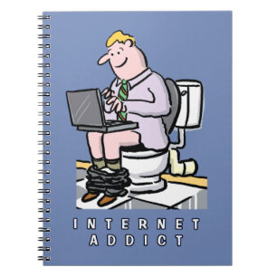 Computerverslaving, internet- en sociale media-ver notitieboek