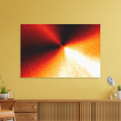 Computerverwerkte afbeelding van nucleair gebied v canvas afdruk (Insitu (Woonkamer))