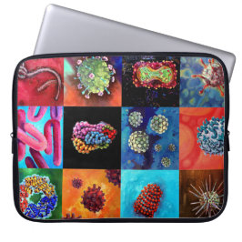 Computervirus!-neopreen laptophoes laptop sleeve