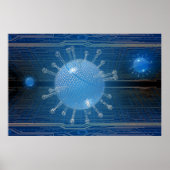 Computervirus Poster (Voorkant)