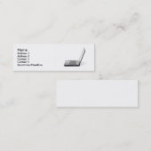 ComputerVisitekaartje Mini Visitekaartje (Voorkant / Achterkant)