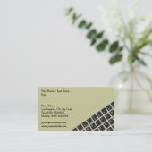 ComputerVisitekaartje Visitekaartje (Staand voorkant)