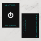 ComputerVisitekaartje Visitekaartje (Voorkant / Achterkant)