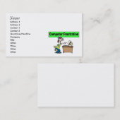 ComputerVisitekaartjes Visitekaartje (Voorkant / Achterkant)