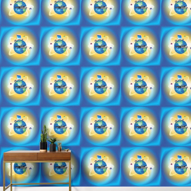 Computerwetenschappen Behang (Hal)