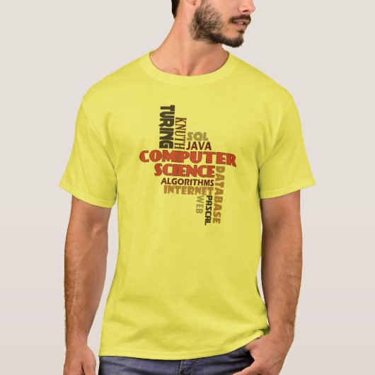 Computerwetenschappen T-shirt (Voorkant)