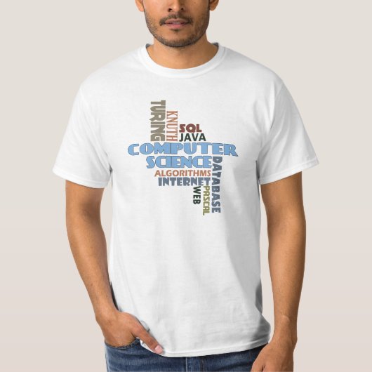 Computerwetenschappen T-shirt (Voorkant)
