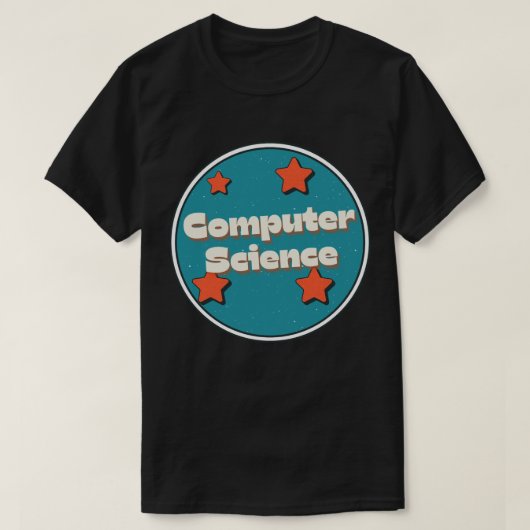 Computerwetenschappen T-shirt (Design voorkant)