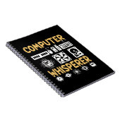 Computerwhisker Notitieboek (Rechterzijde)