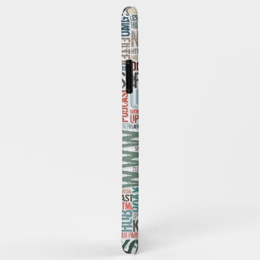 Computerwoordenboek in kleuren Case-Mate iPhone case (Achterkant/rechts)