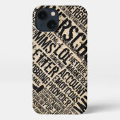 Computerwoordenboek -  iPhone-draagtas iPhone Hoesje (Achterkant)