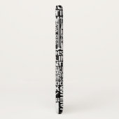 Computerwoordenboek monochroom Case-Mate iPhone case (Achterkant/links)