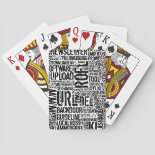 Computerwoordenboek... Pokerkaarten
