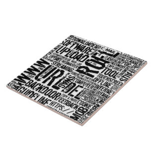 Computerwoordenboek... Tegeltje