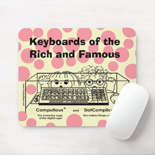 Computious en DotComplicated(TM) Bling-Bling Muismat (Met muis)