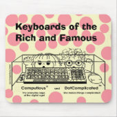 Computious en DotComplicated(TM) Bling-Bling Muismat (Voorkant)