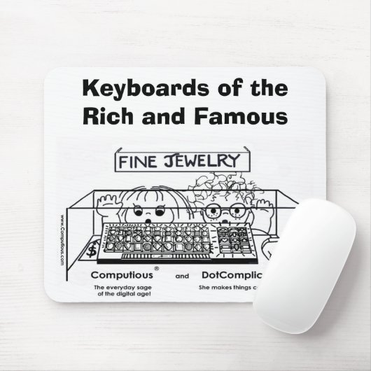 Computious en DotComplicated(TM) Bling-Bling Muismat (Met muis)