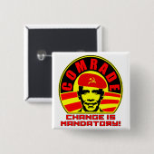 Comrade Obama Button (Voorkant /achterkant)
